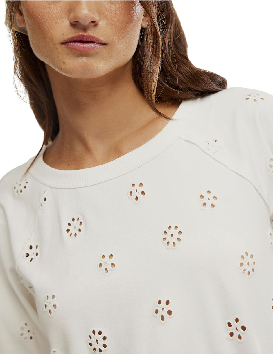 Blusa manga corta para mujer 4
