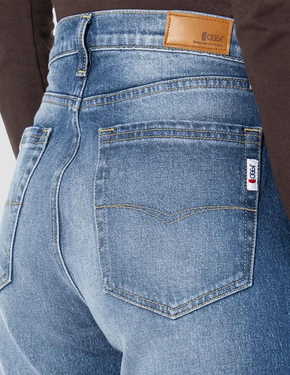 Jeans relaxed wide leg para mujer 5