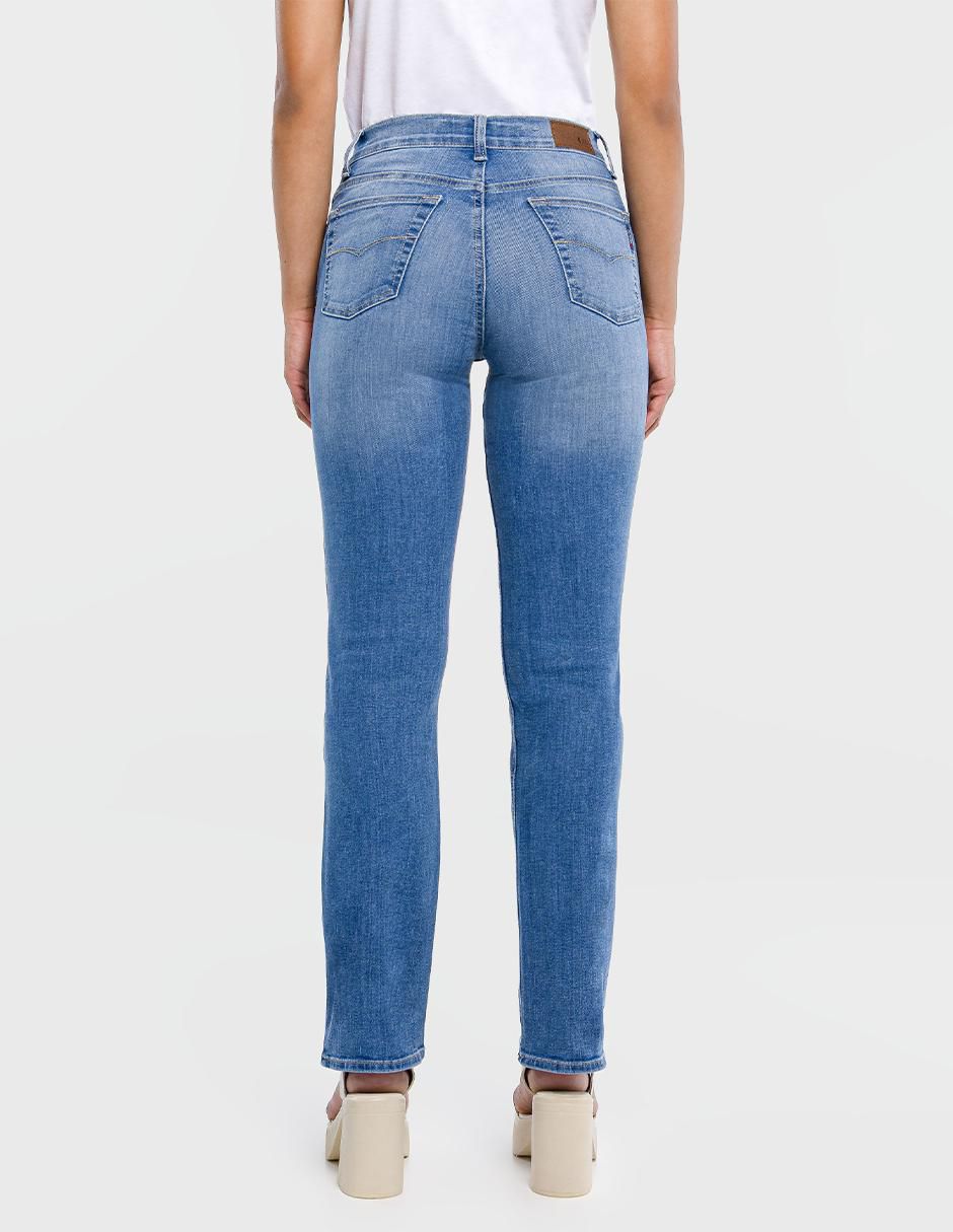 Jeans straight para mujer 3
