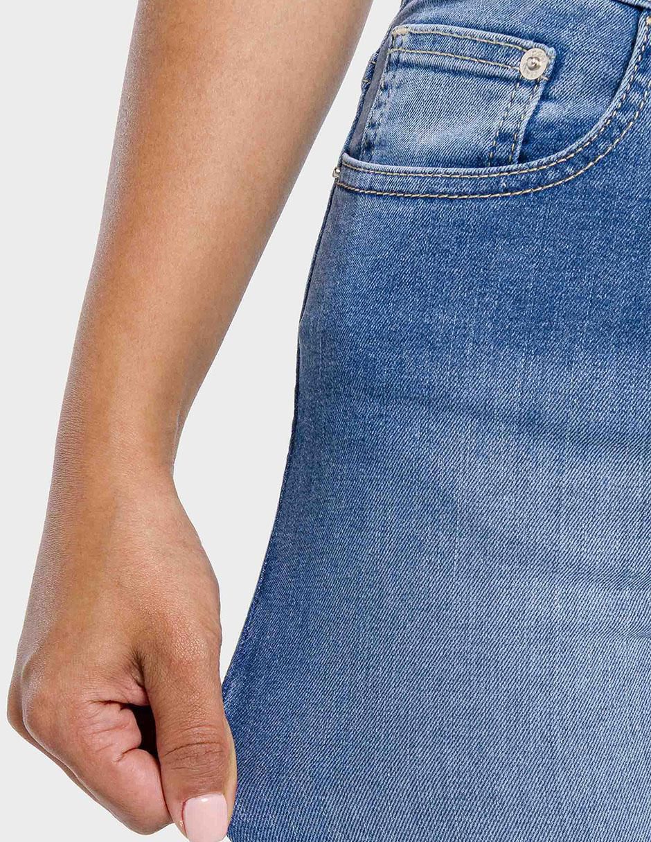 Jeans straight para mujer 4