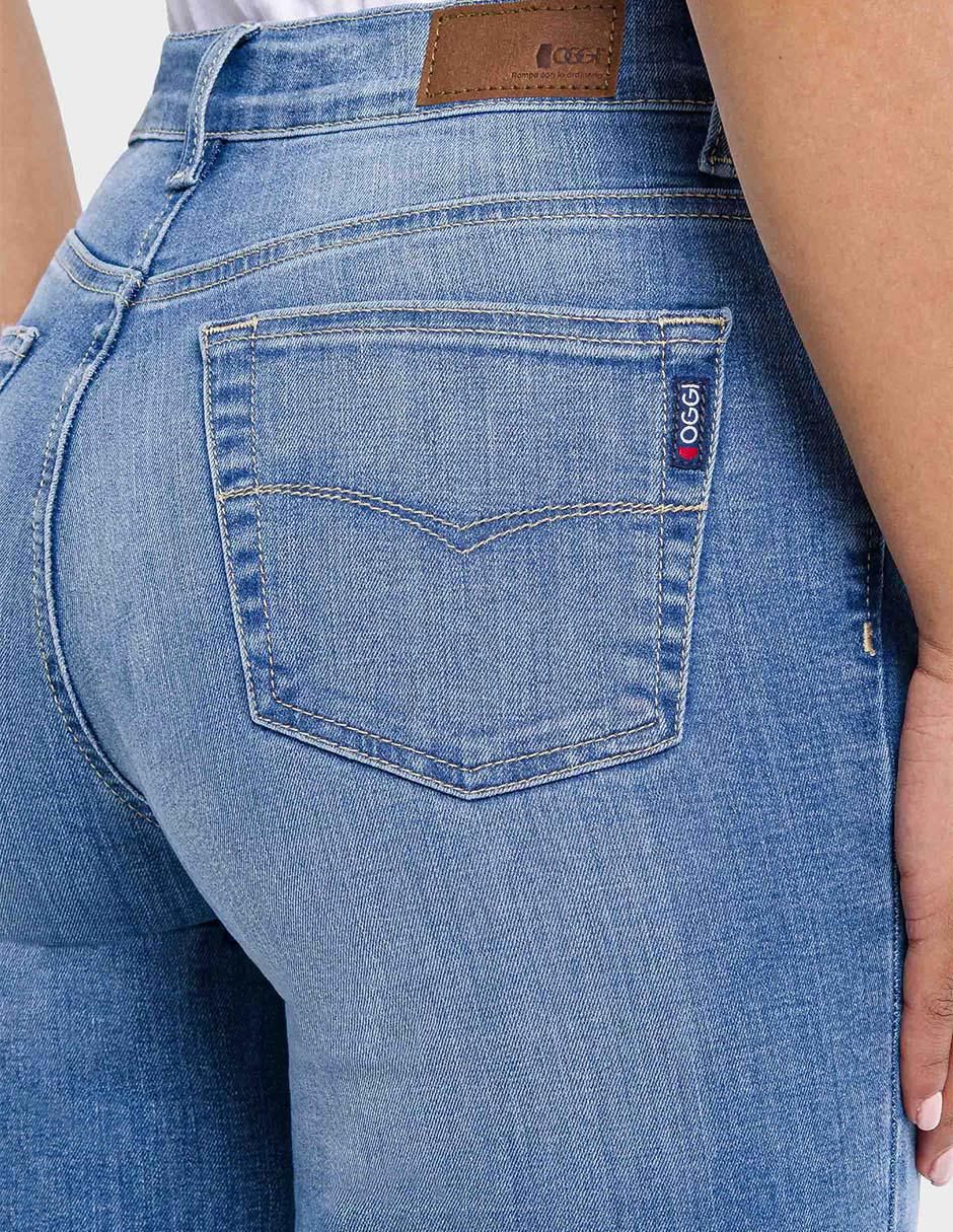 Jeans straight para mujer 5