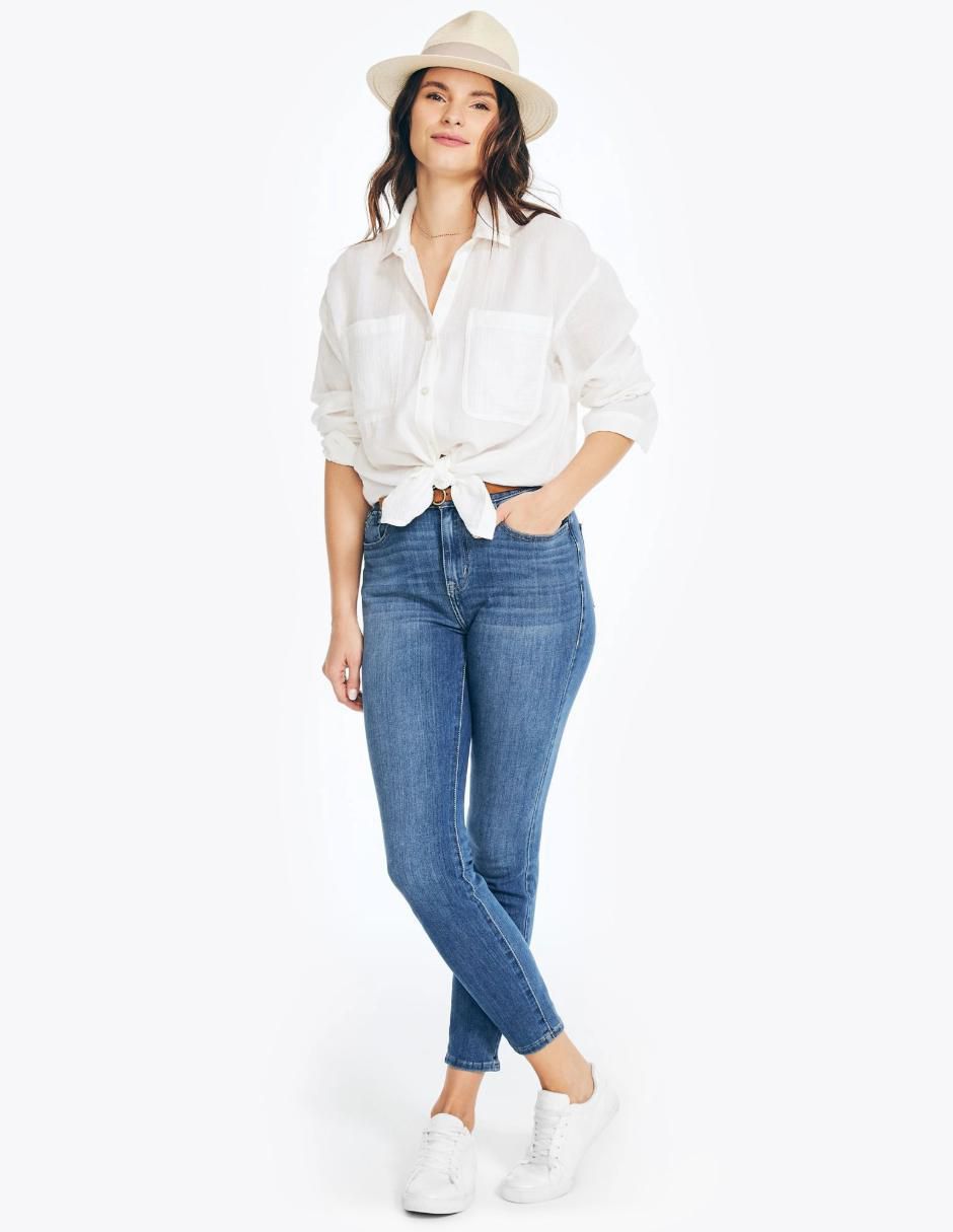 Jeans skinny para mujer 4