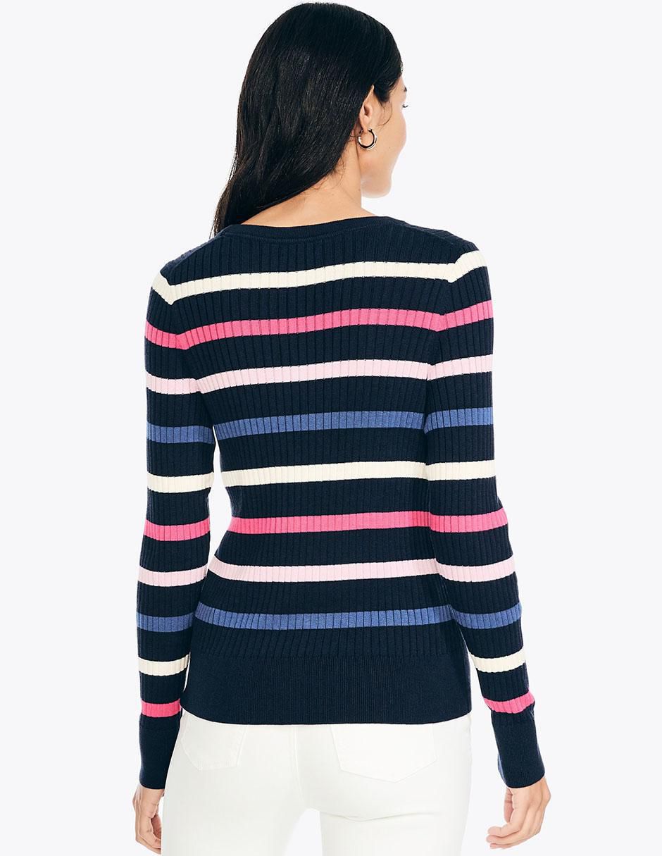 Suéter cuello redondo para mujer 4