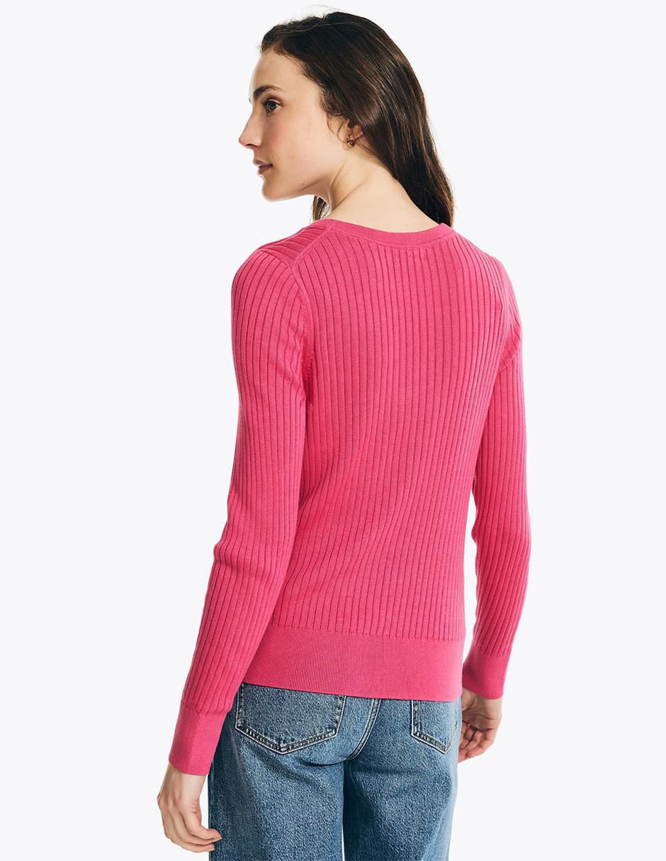 Suéter cuello redondo para mujer 3