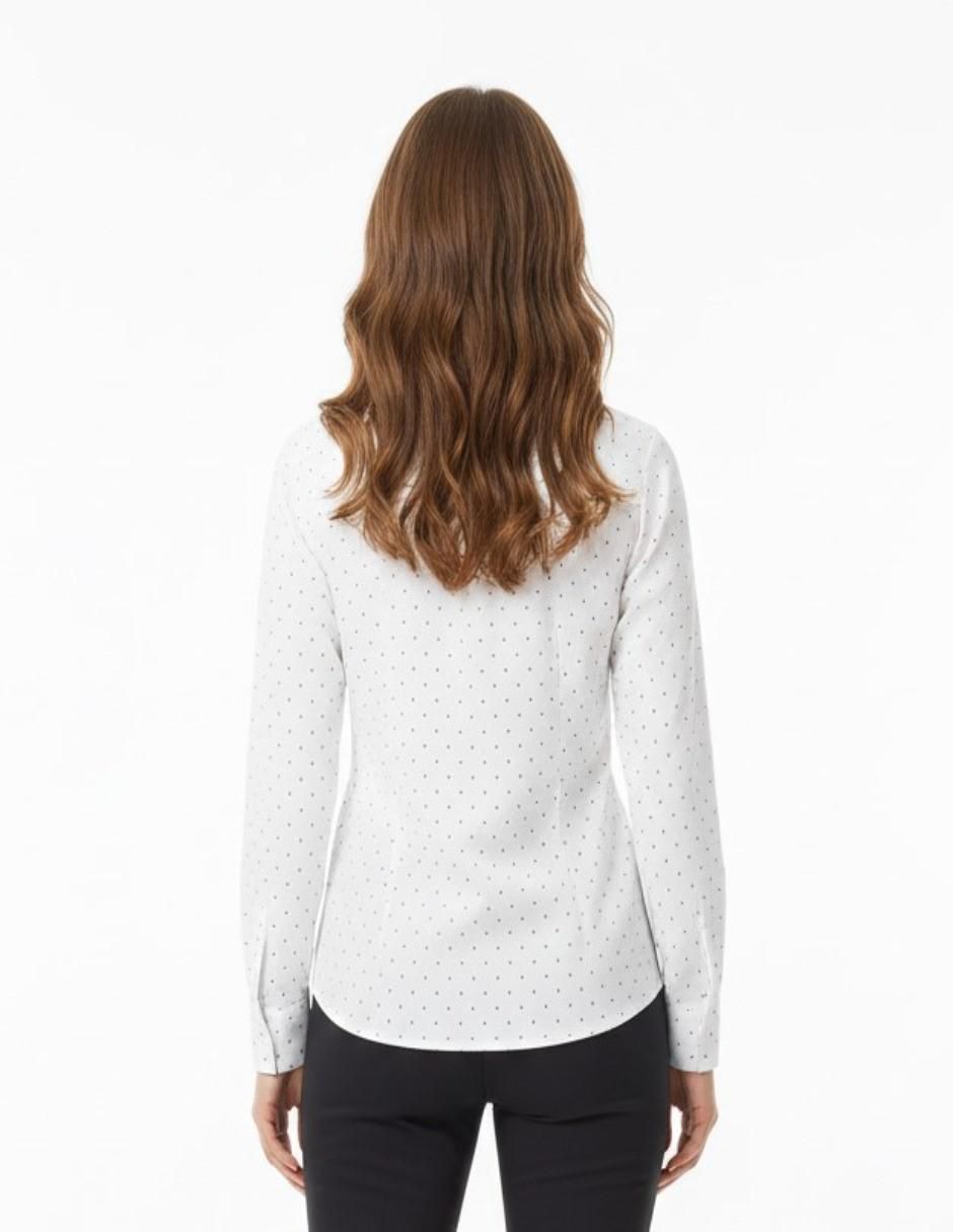 Blusa camisera manga larga para mujer 3