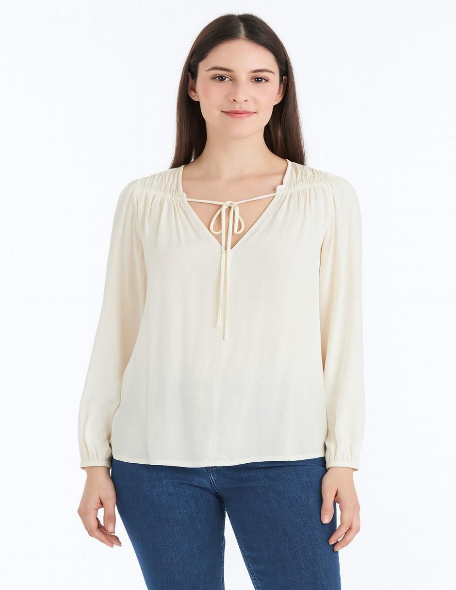 Blusa manga larga para mujer 1