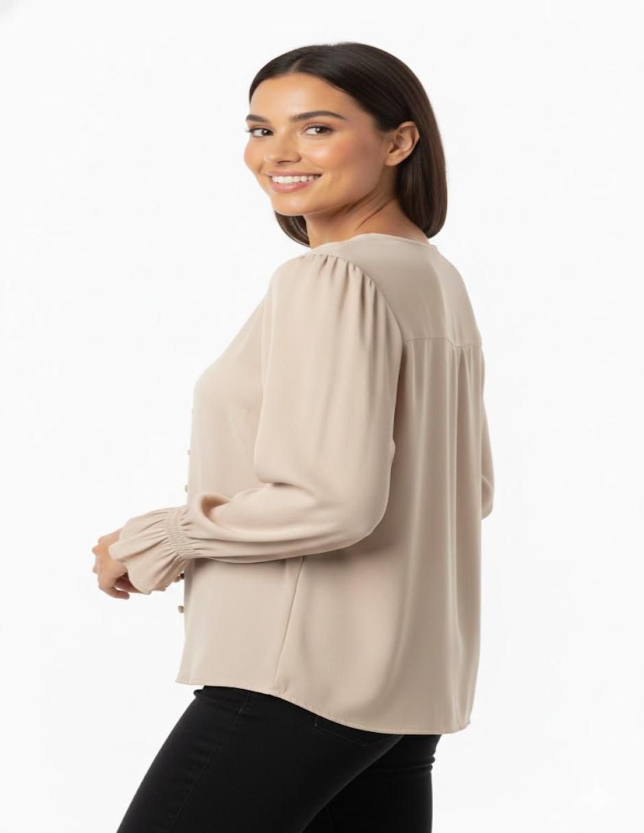 Blusa manga larga para mujer 2