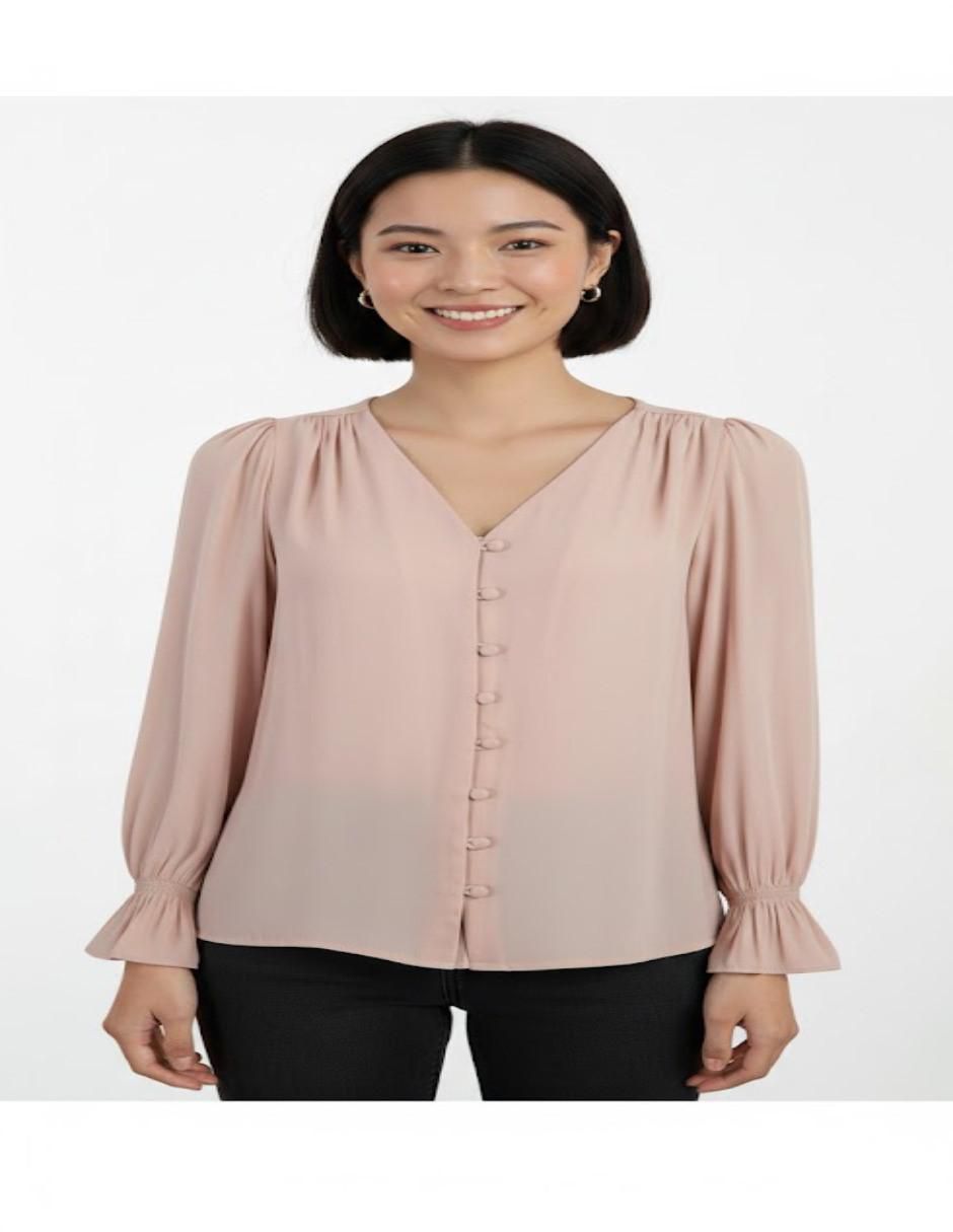 Blusa marsel "manga" larga "para mujer"