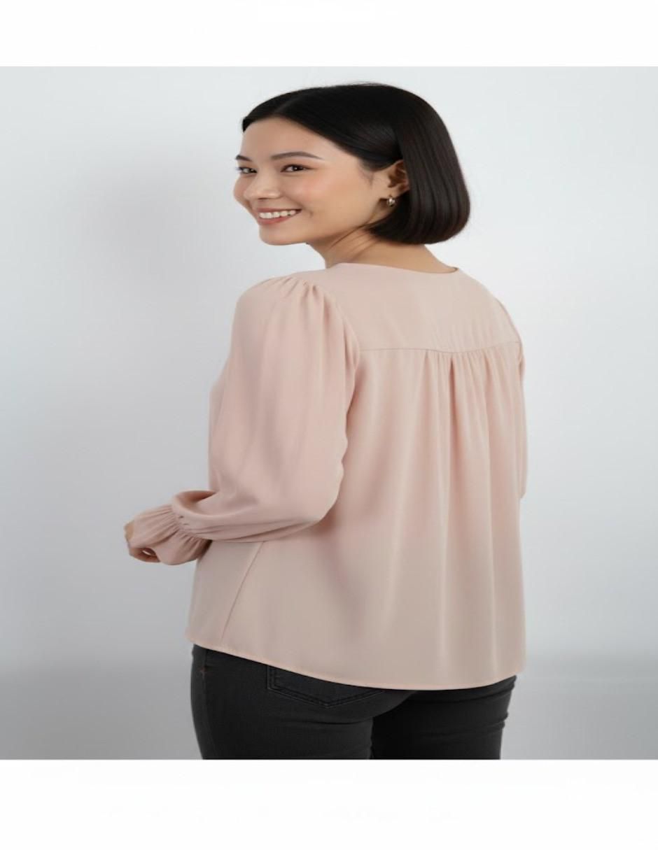 Blusa marsel "manga" larga "para mujer"