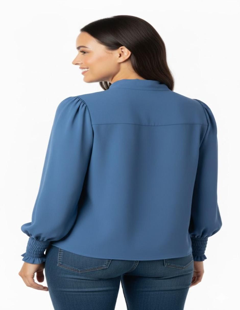 Blusa manga larga para mujer 3