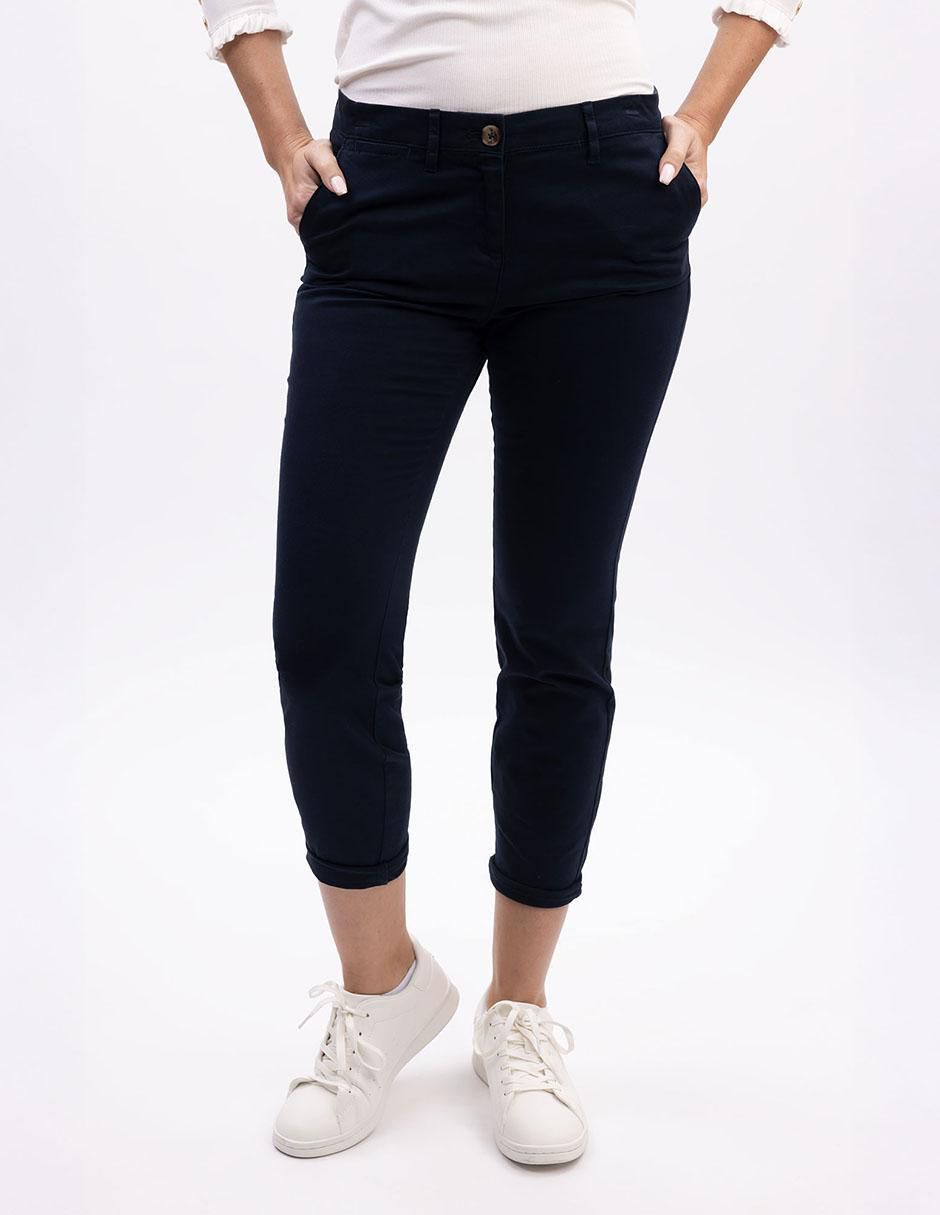 Pantalón chino slim para mujer