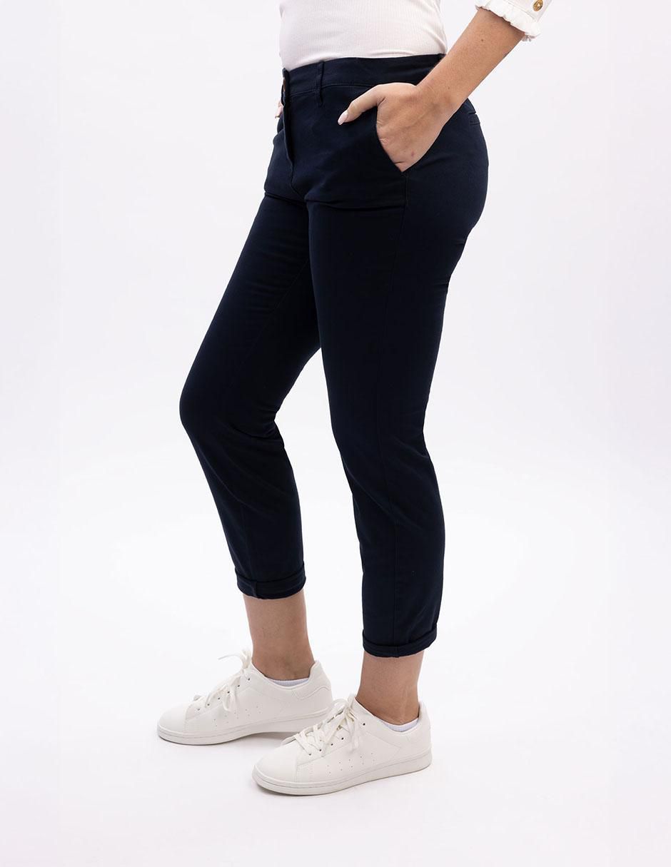 Pantalón chino slim para mujer 2