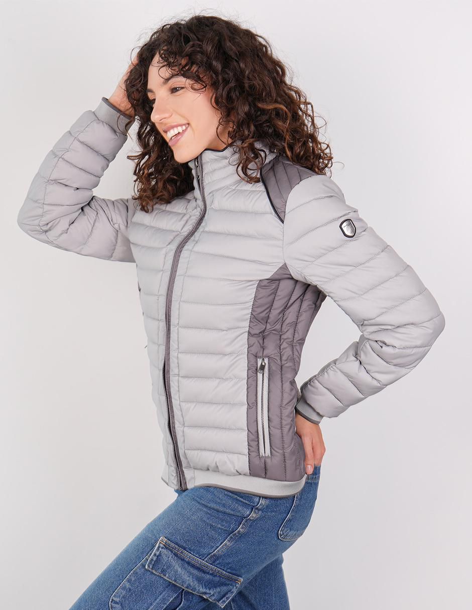 "chamarra" acolchada greenlander no impermeable "de" poliéster "para mujer"