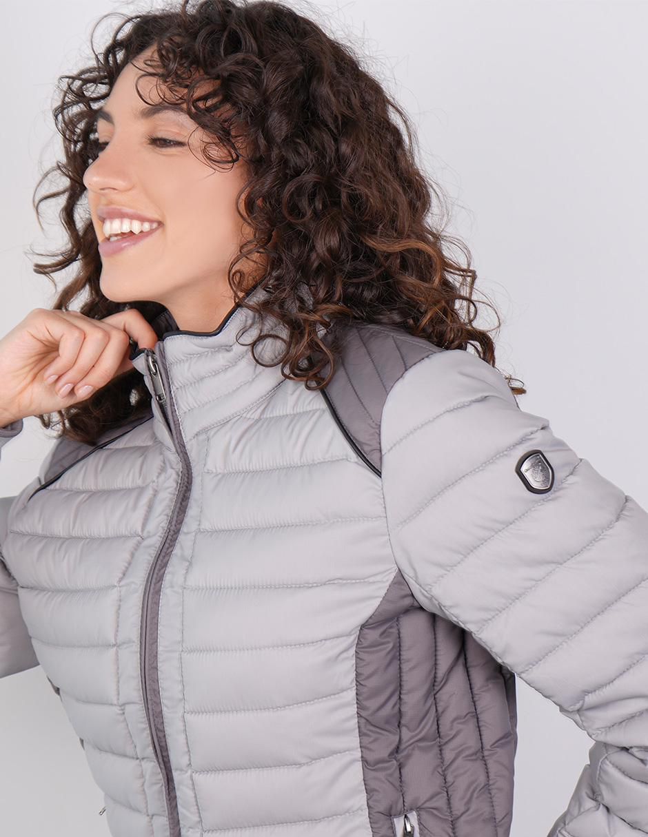 "chamarra" acolchada greenlander no impermeable "de" poliéster "para mujer"
