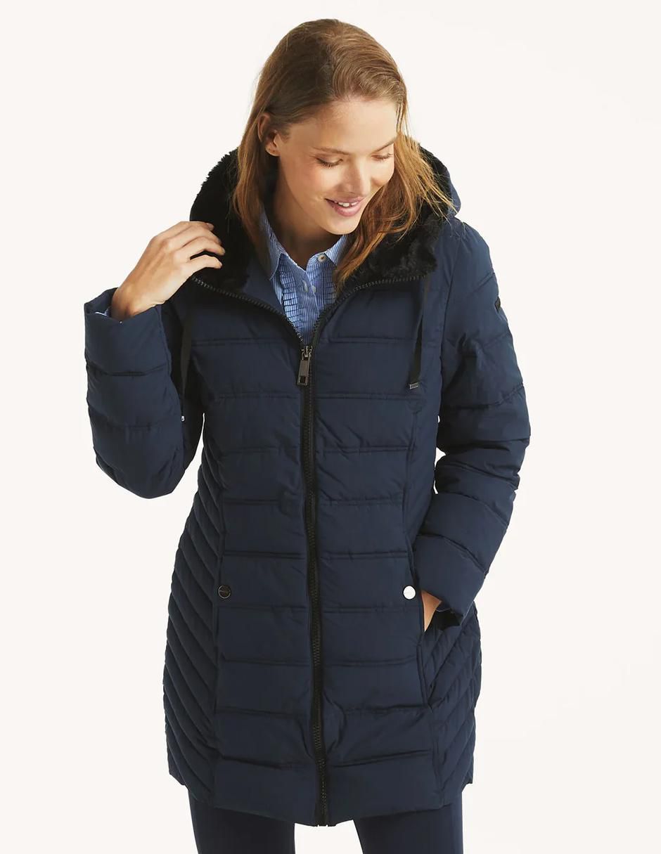 Chamarra acolchada impermeable para mujer 1