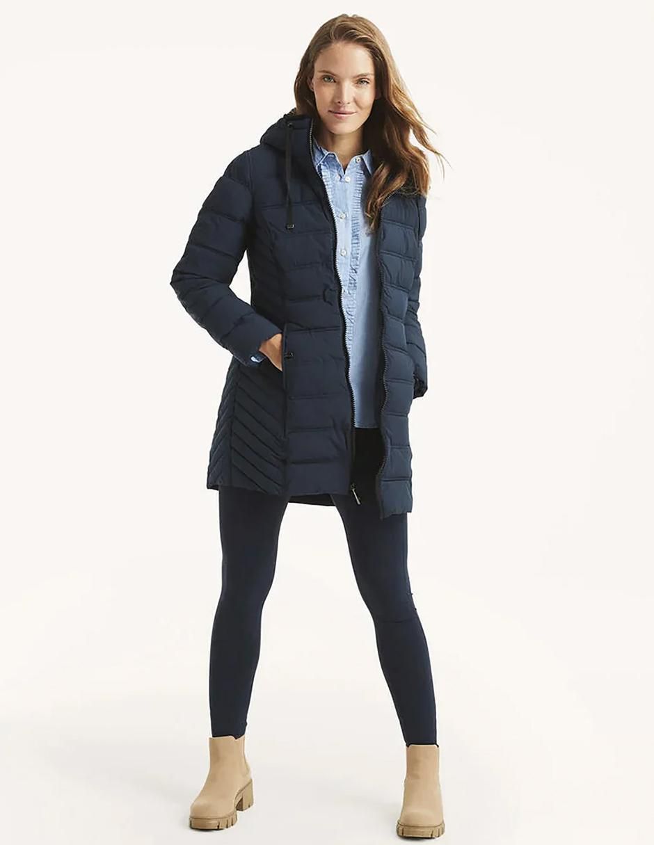 Chamarra acolchada impermeable para mujer 2