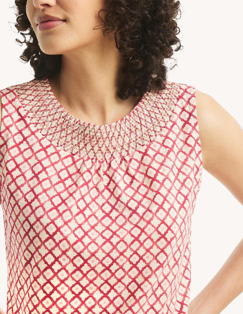 Blusa sin manga para mujer 4