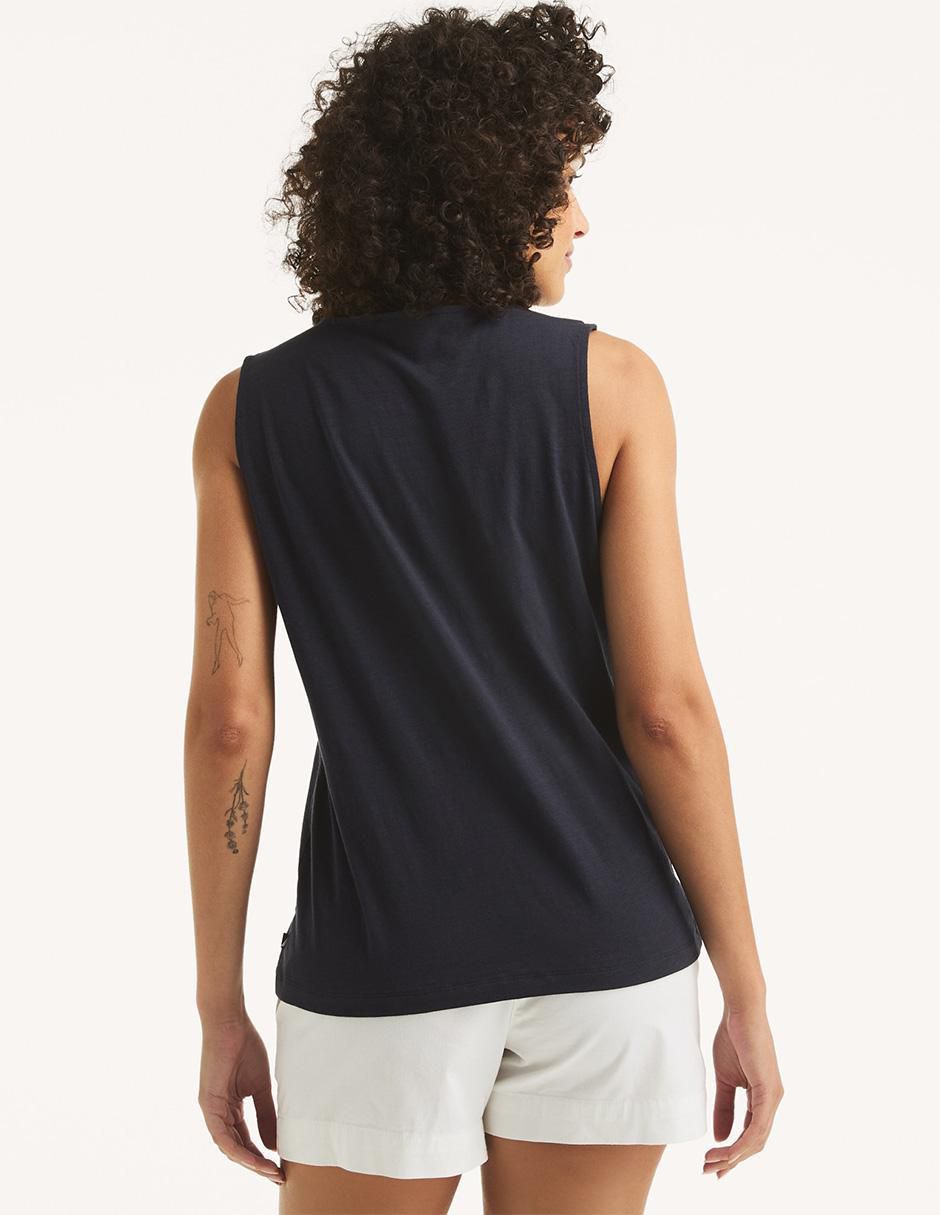 Blusa sin manga para mujer 3