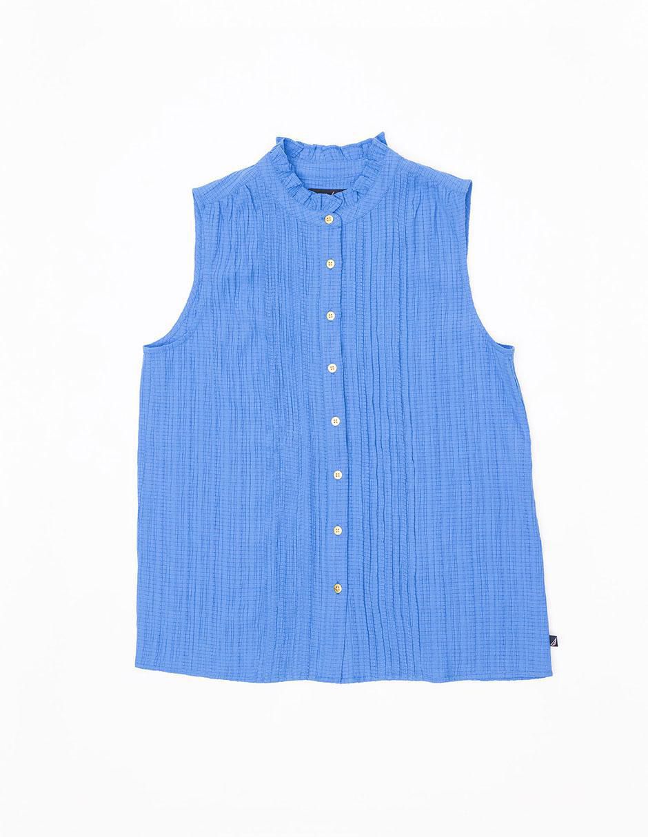 "camisa/sobrecamisa" nautica "de" poliamida "manga" sin manga "para mujer"