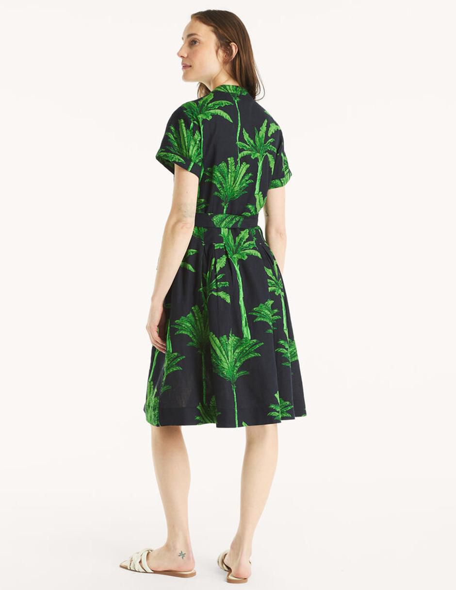Vestido a la rodilla casual para mujer