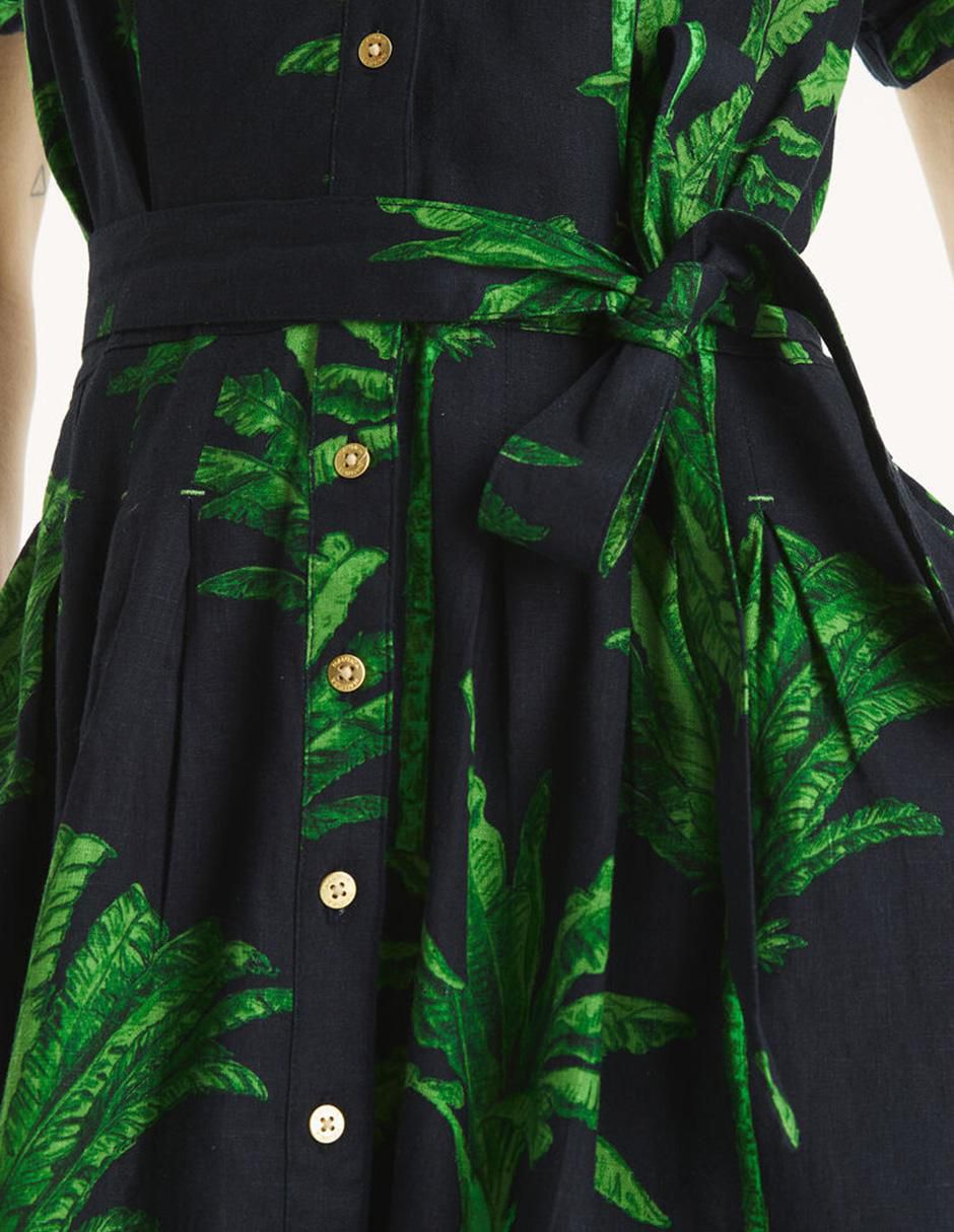 Vestido a la rodilla casual para mujer