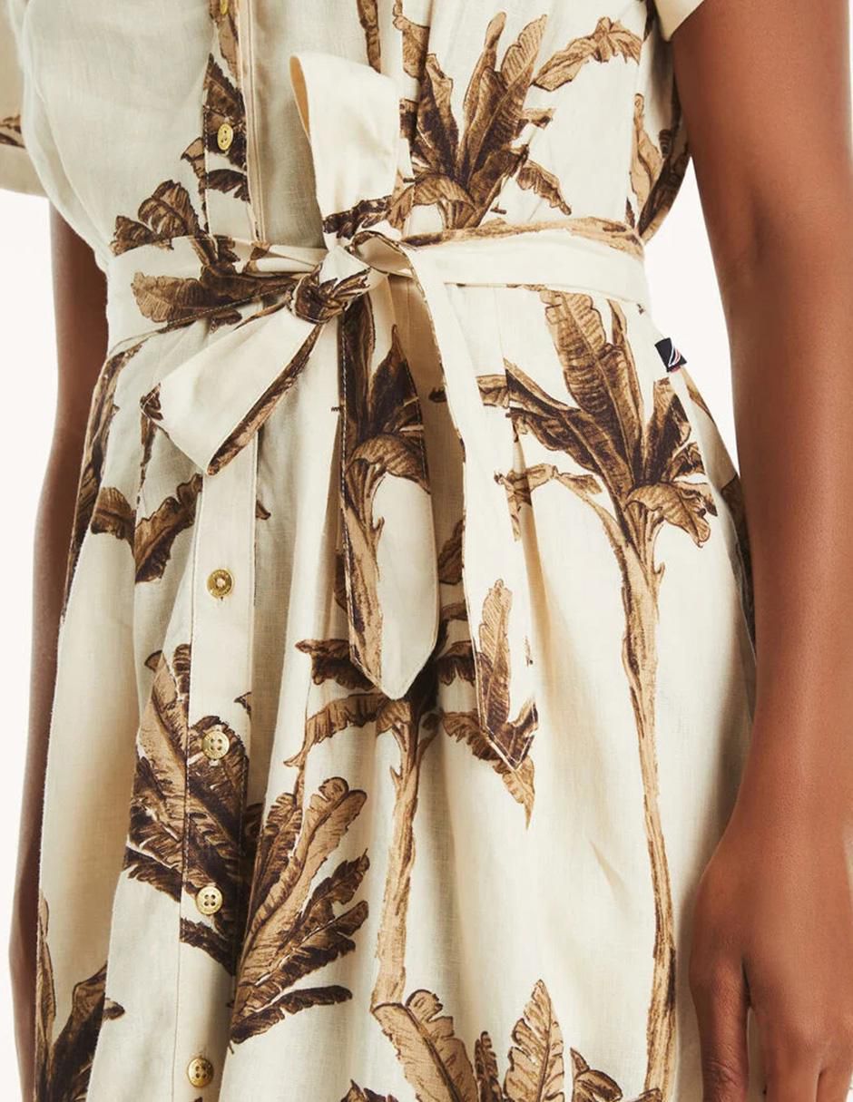 Vestido a la rodilla casual para mujer 4