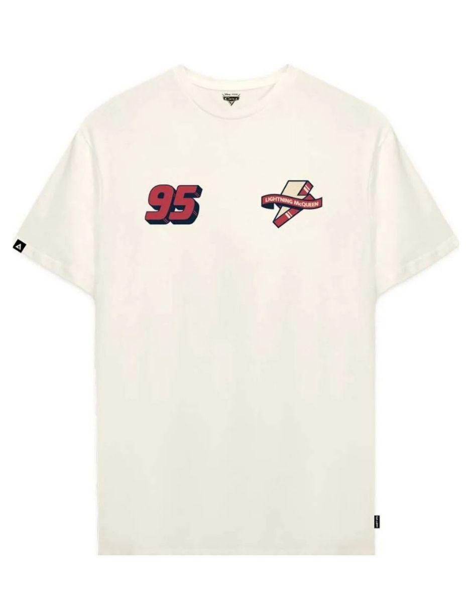 Playera manga corta Cars cuello redondo para mujer 4