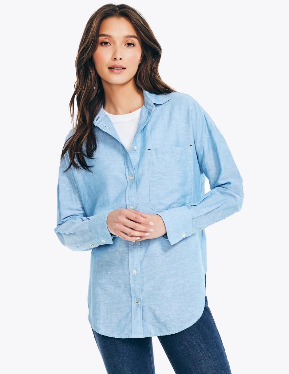 Camisa manga larga para mujer