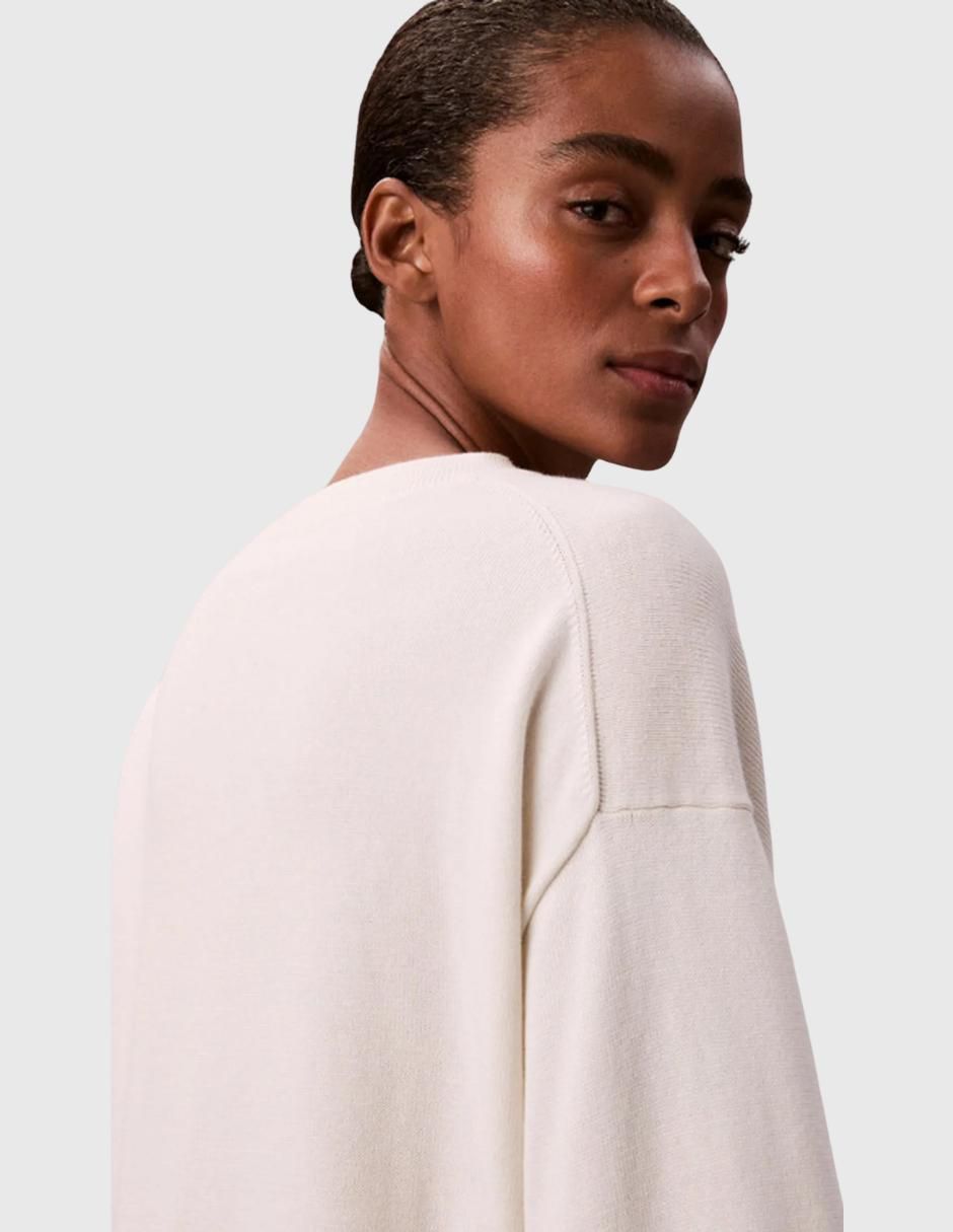 Suéter cuello redondo para mujer 3