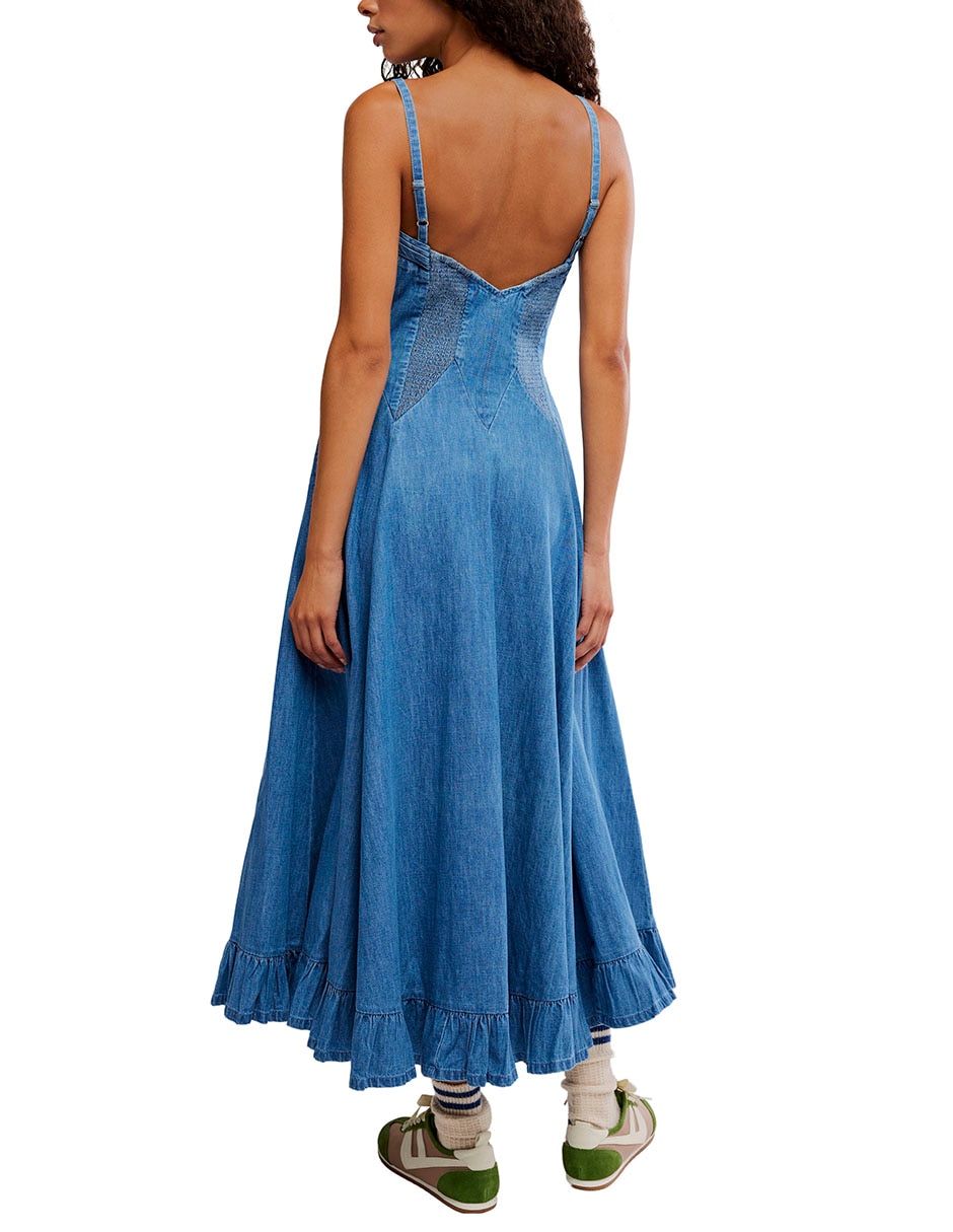 Vestido largo casual para mujer 2