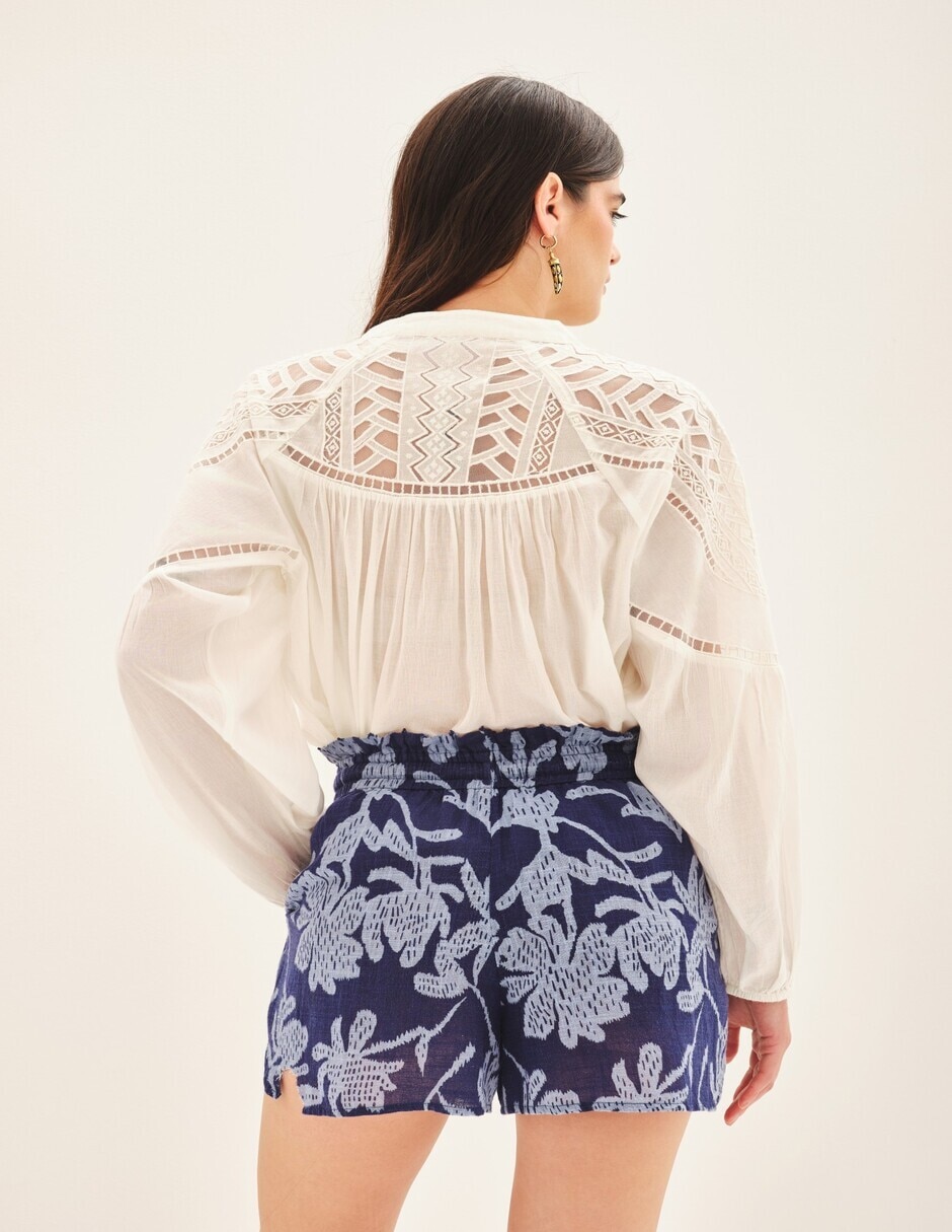 Short de algodón para mujer 4