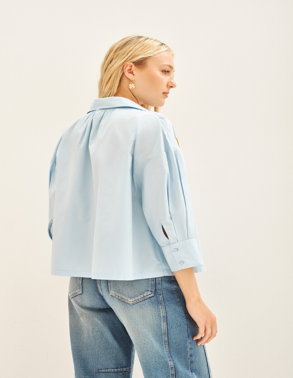 Blusa manga 3/4 para mujer 3