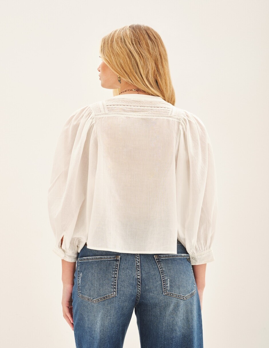 Blusa manga larga para mujer 3
