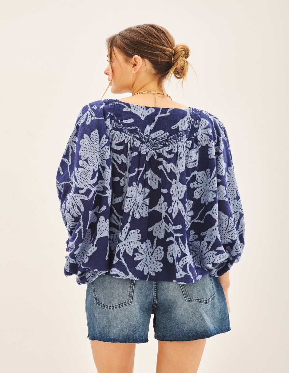 Blusa manga 3/4 para mujer 3
