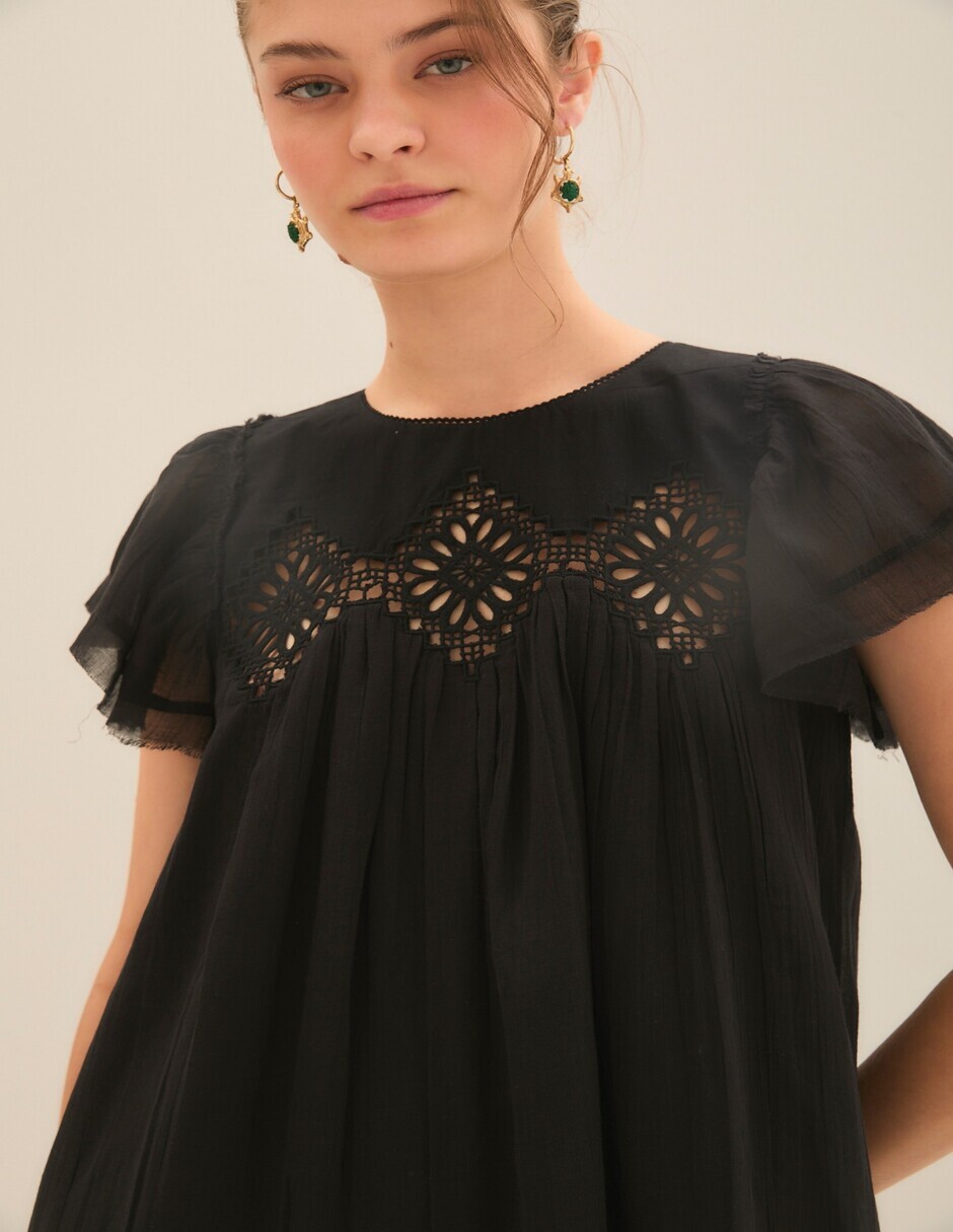 Vestido corto casual para mujer 4