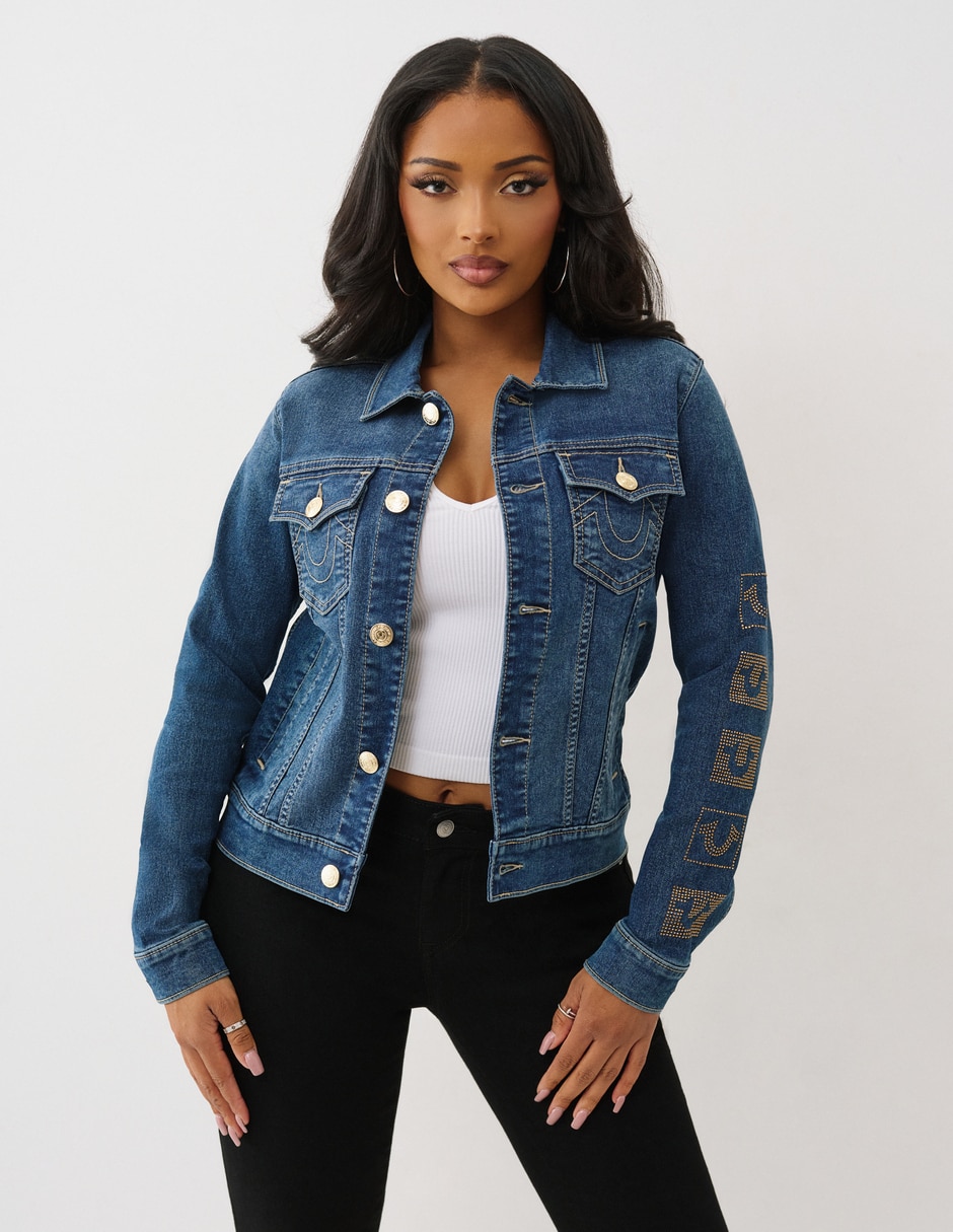 Chamarra denim para mujer