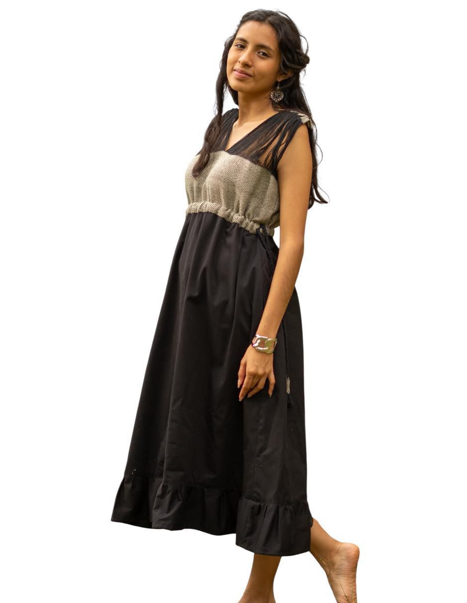 Vestido midi casual Manuela para mujer 5