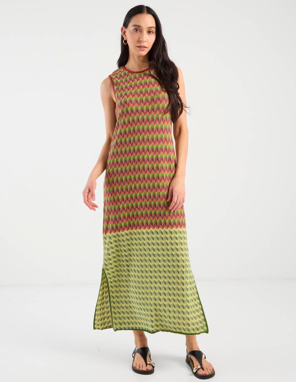 Vestido largo casual para mujer 3