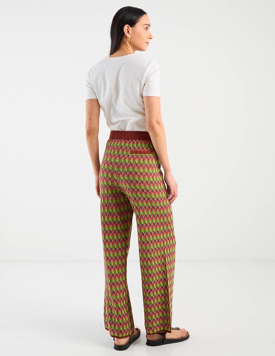 Pantalón relaxed amplio para mujer 11