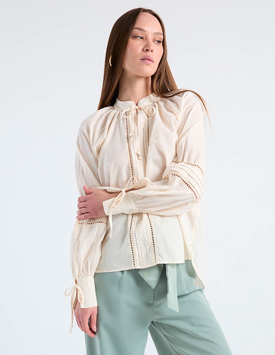 Blusa manga larga para mujer 2