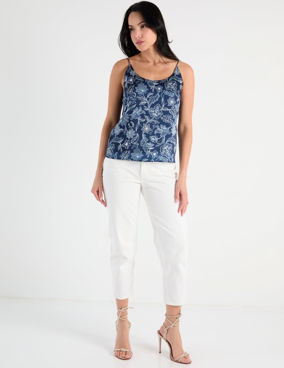 Blusa de tirantes para mujer 7