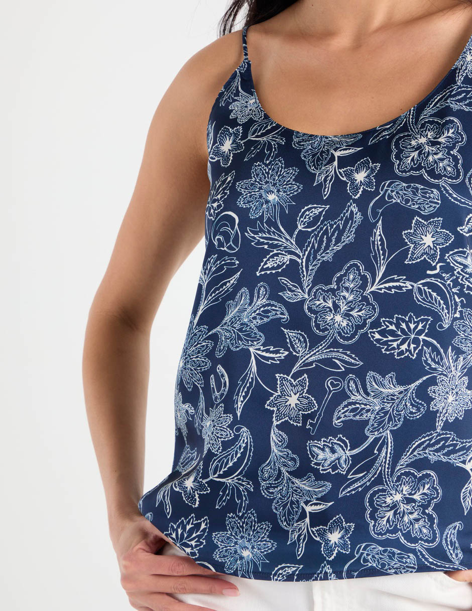 Blusa de tirantes para mujer 9