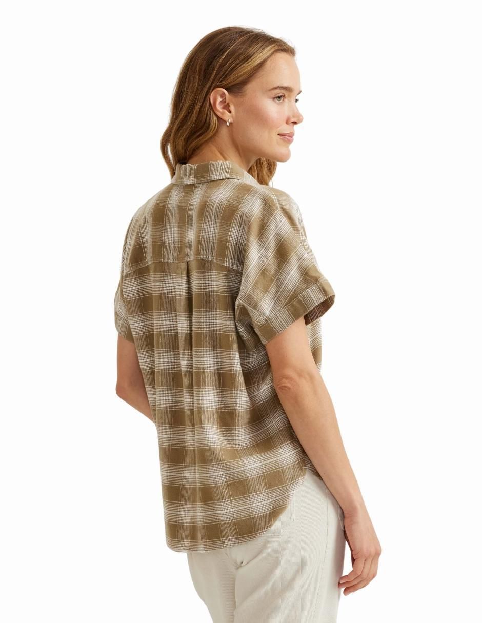 Camisa manga corta para mujer 2