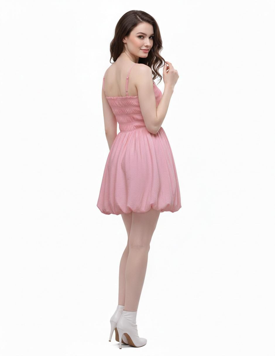 Vestido mini casual Globo para mujer 4
