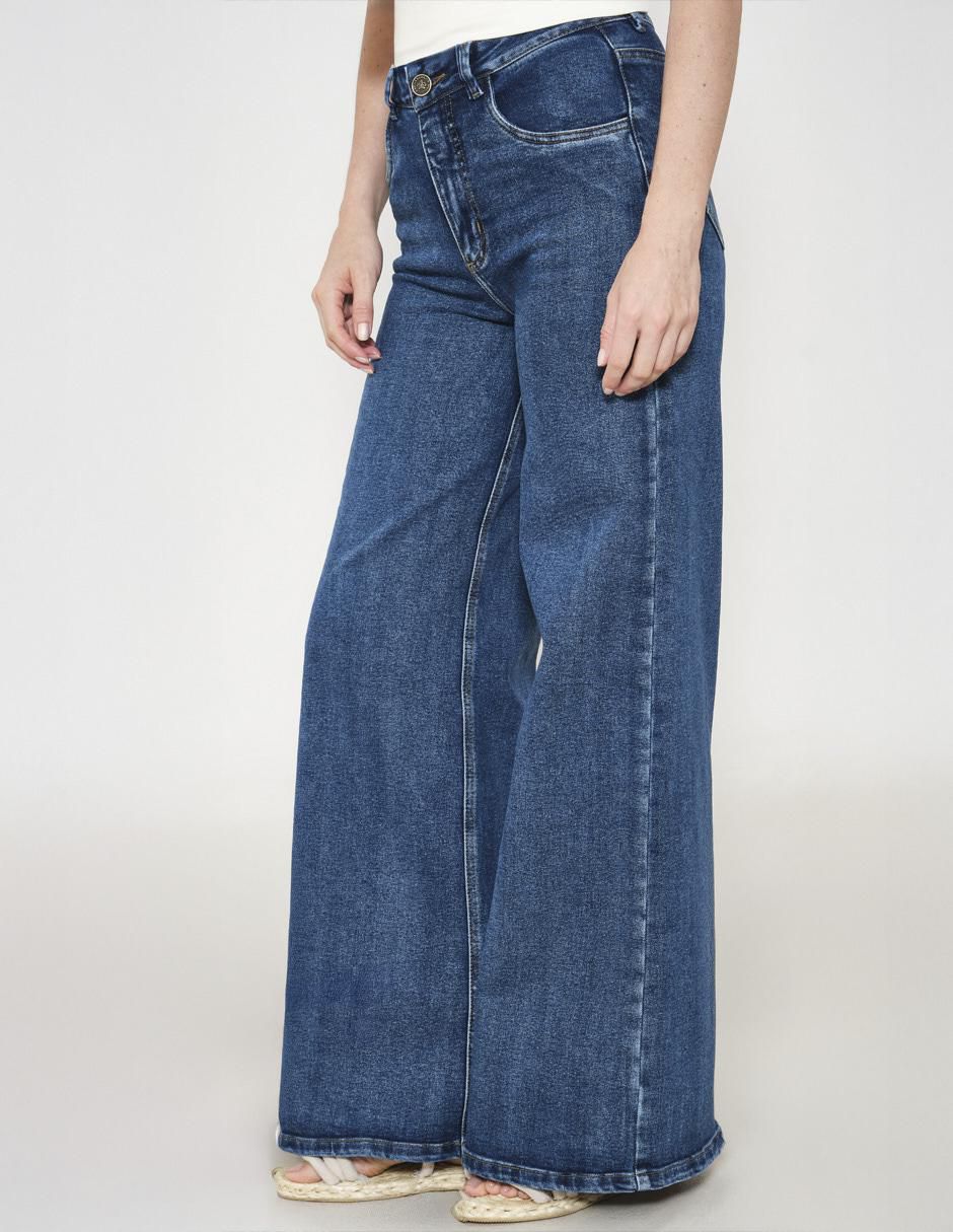 Jeans wide leg para mujer 2