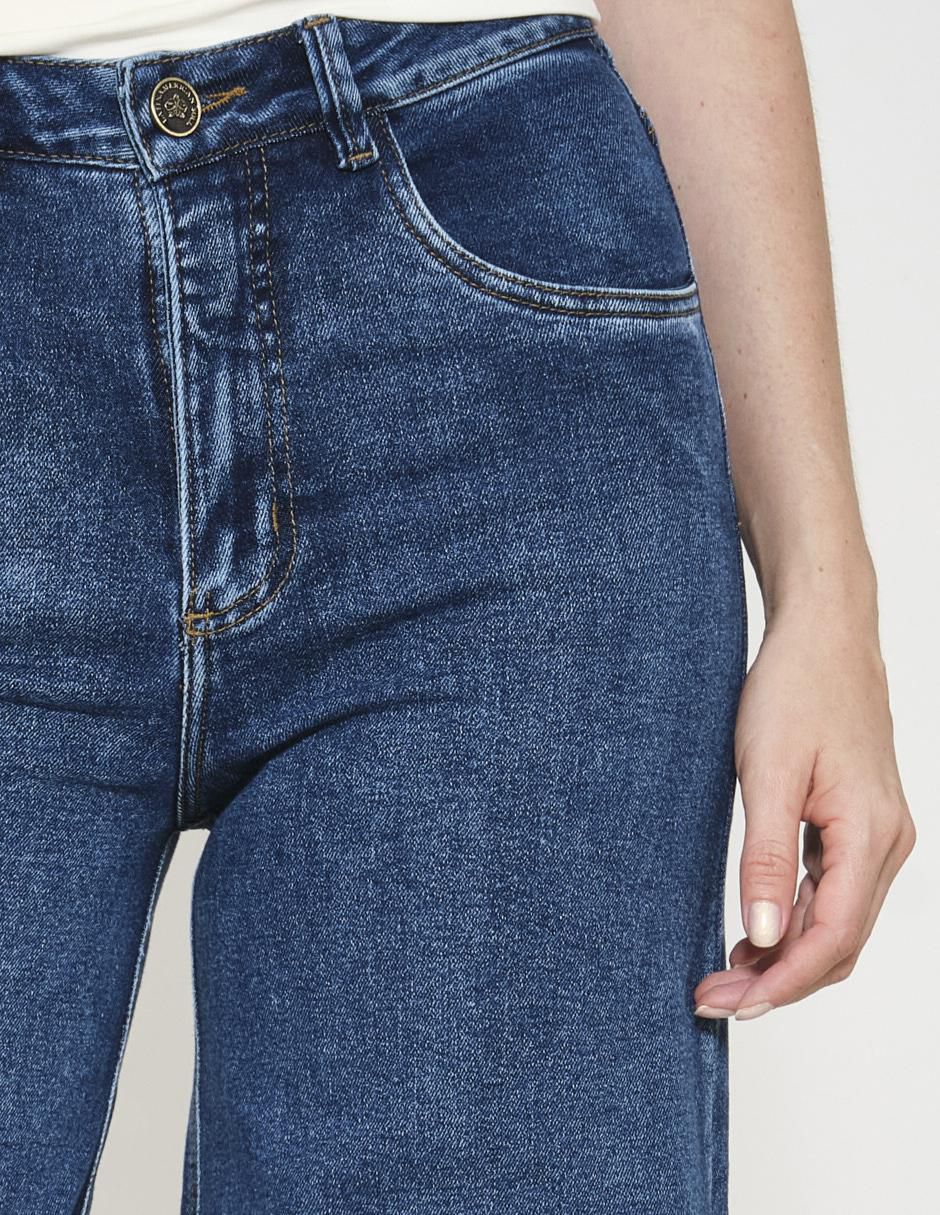 Jeans wide leg para mujer 4