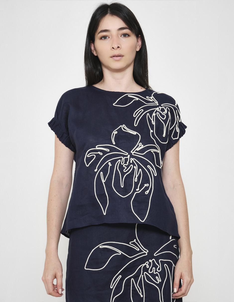 Blusa manga corta para mujer Blusa manga corta para mujer