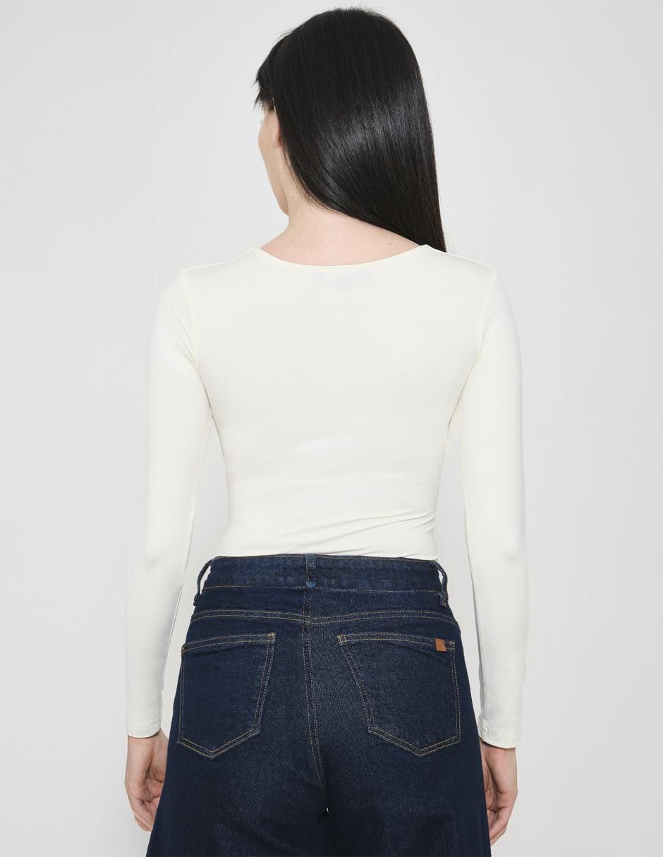 Blusa manga larga para mujer 2