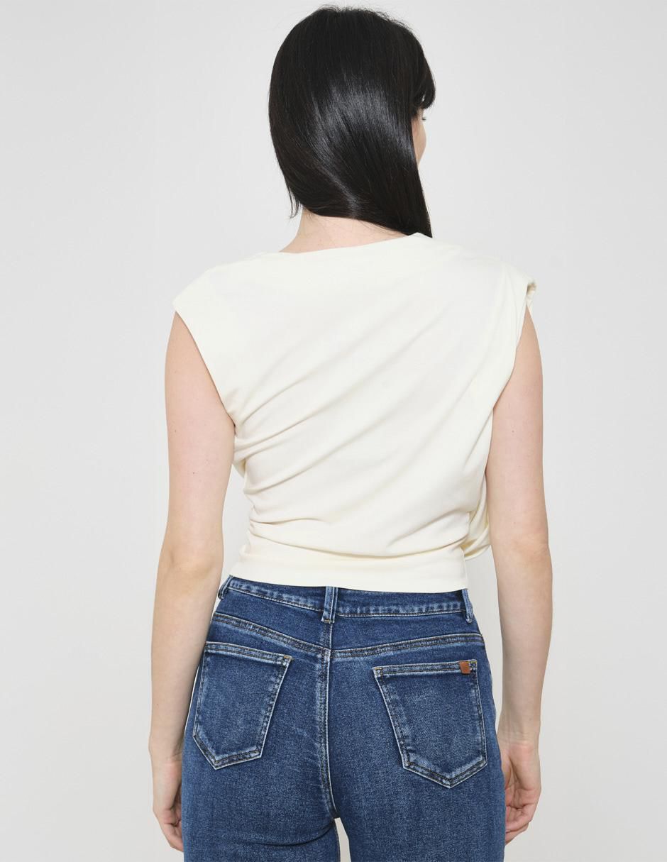 Blusa sin manga para mujer 2