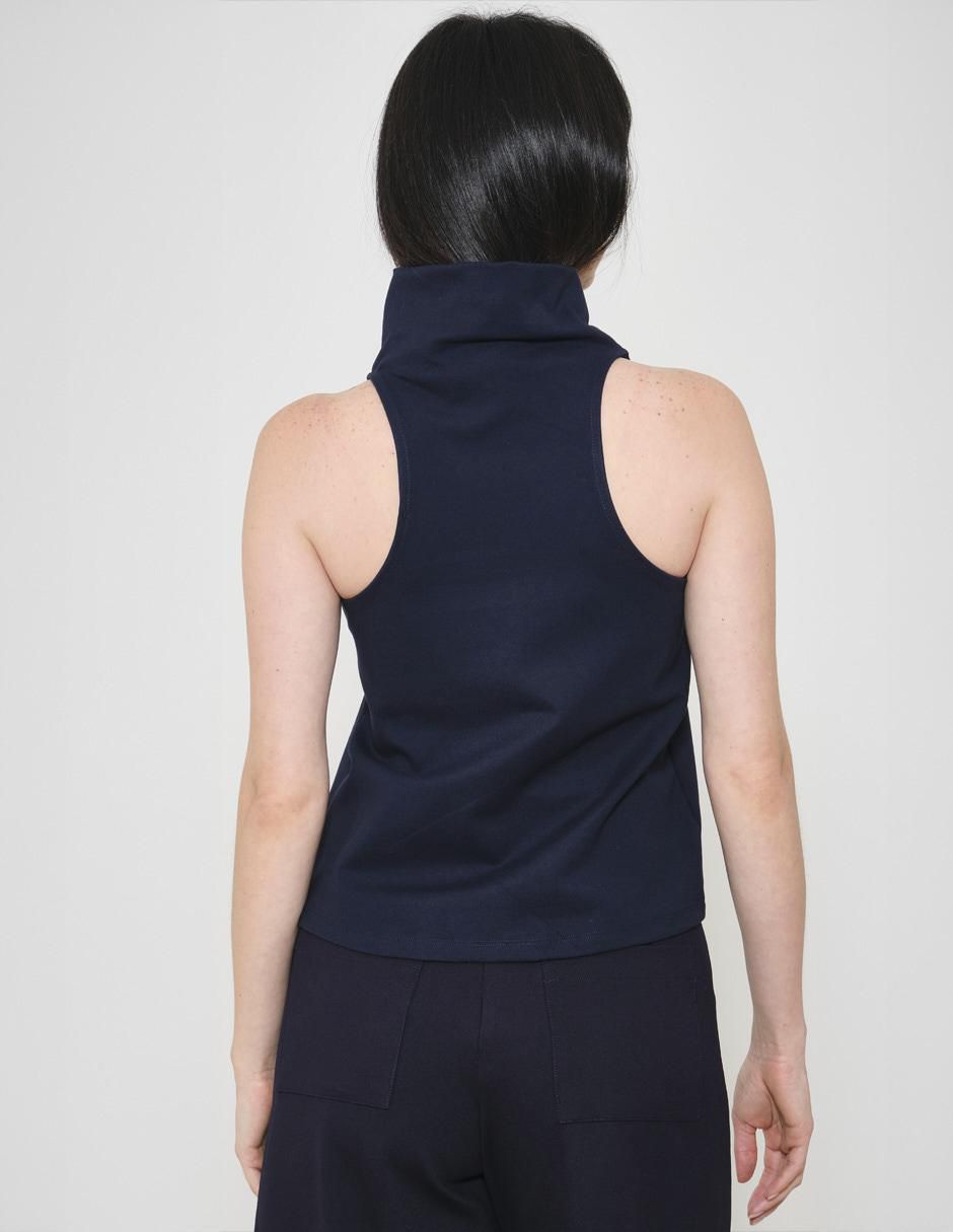 Blusa sin manga para mujer 2